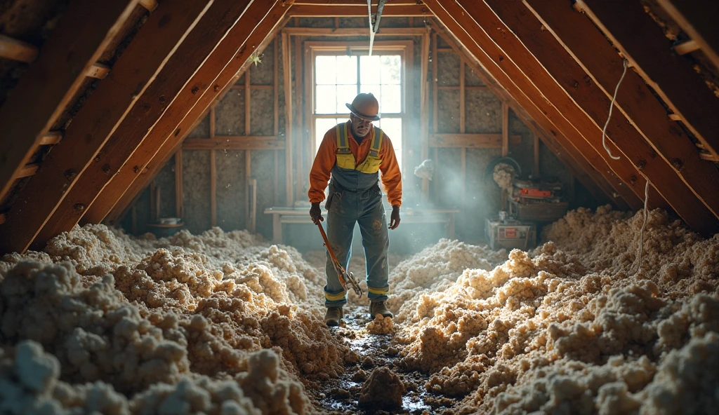Attic and Crawl Space Cleaning
