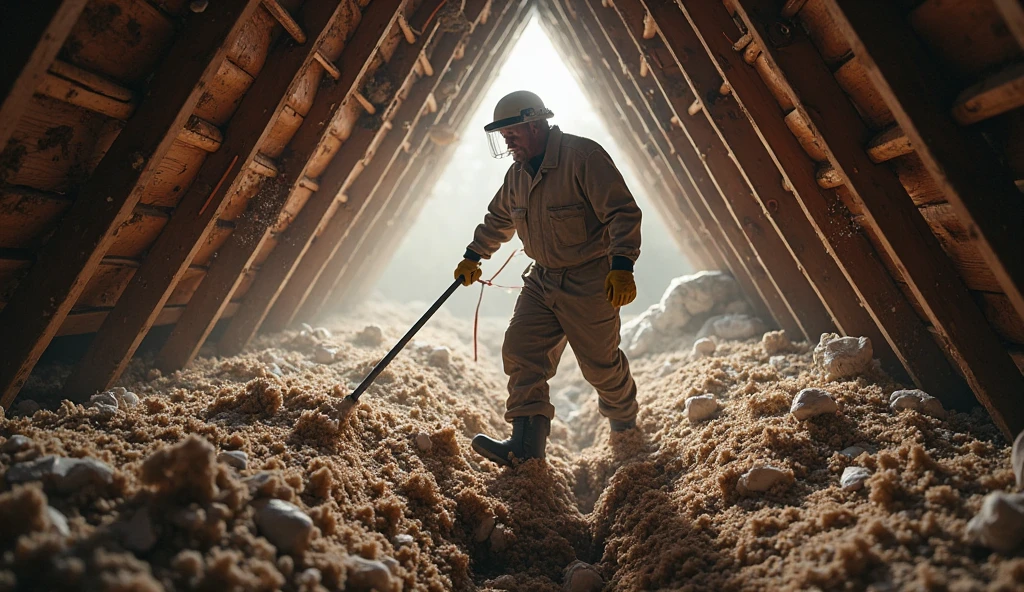 Attic and Crawl Space Cleaning